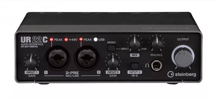 升级 USB-C 和 32/192：Steinberg 发布 UR22C、UR44C 和 UR816C 音频接口