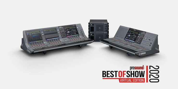 RIVAGE PM5和PM3数字混音系统，实力斩获IBC 2020 Best of Show大奖
