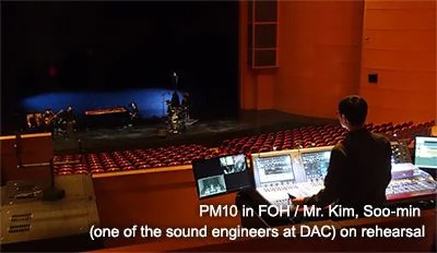 韩国大田艺术中心内的KA电子RIVAGE PM10