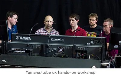 tube uk公司实现KA电子RIVAGE PM7在英国现场的初次亮相