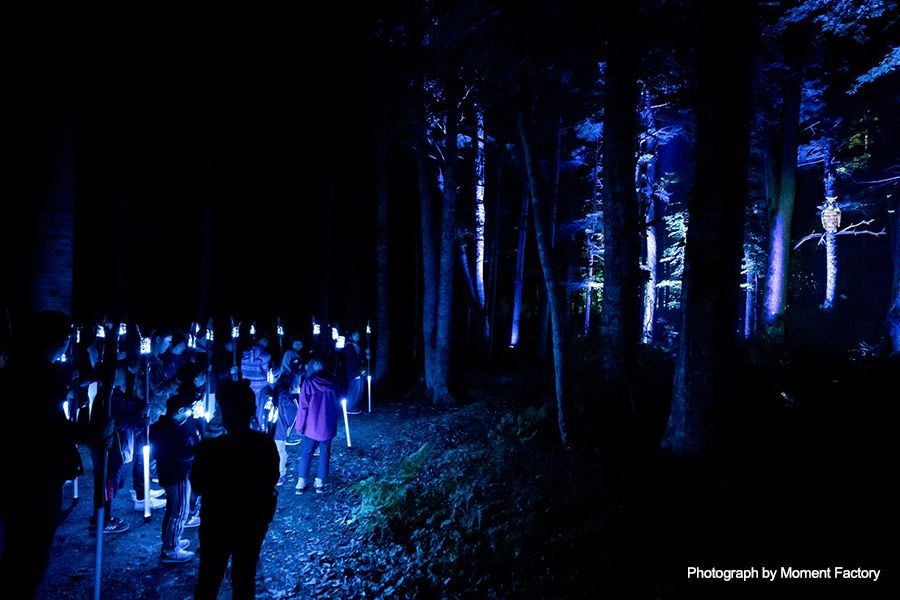 案例｜KA电子为壮观的Kamuy Lumina魔法夜行旅游项目提供配乐设备