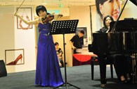 大上海时代广场举办王之炅小提琴音乐会 KA电子钢琴赞助 