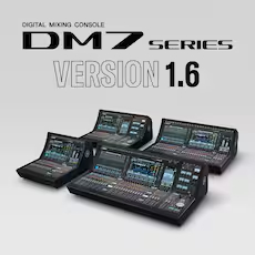 KA电子 DM7 系列数字调音台新固件和PY64-D Dante 接口卡登场